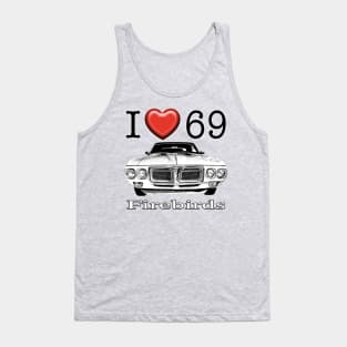 I love 69 Firebird Tank Top